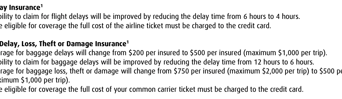 Upcoming Changes to Insurance on BMO Credit Cards