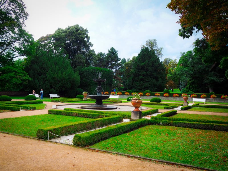 The Royal Garden in Prague, Czech Republic