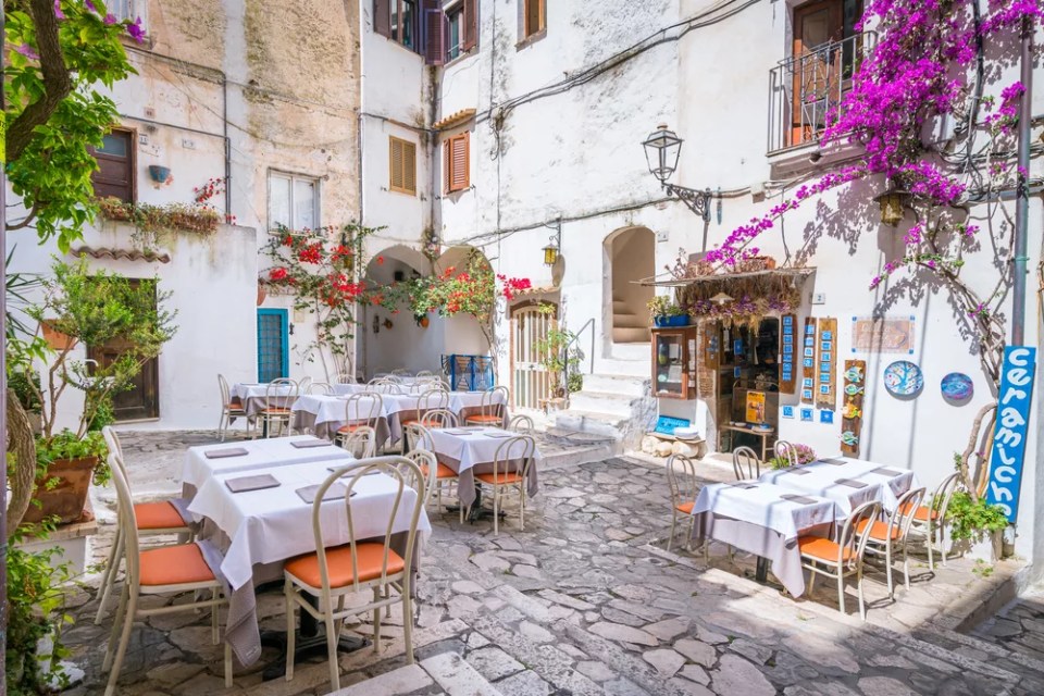 Summer view in Sperlonga