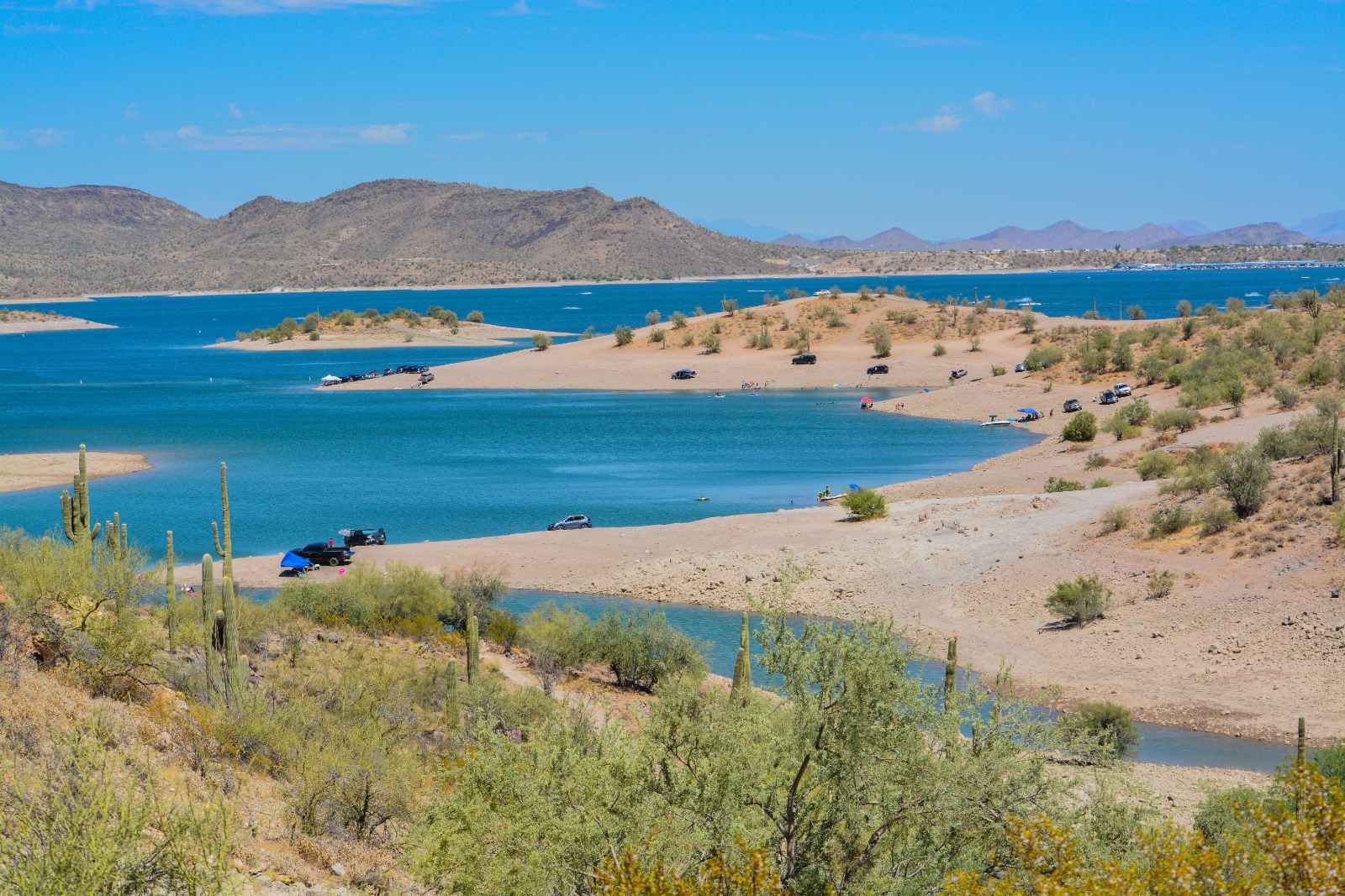 Phoenix to Sedona Drive Lake Pleasant Regional Park