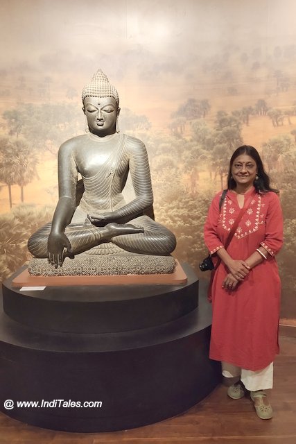 Buddha Murti at Bihar Museum