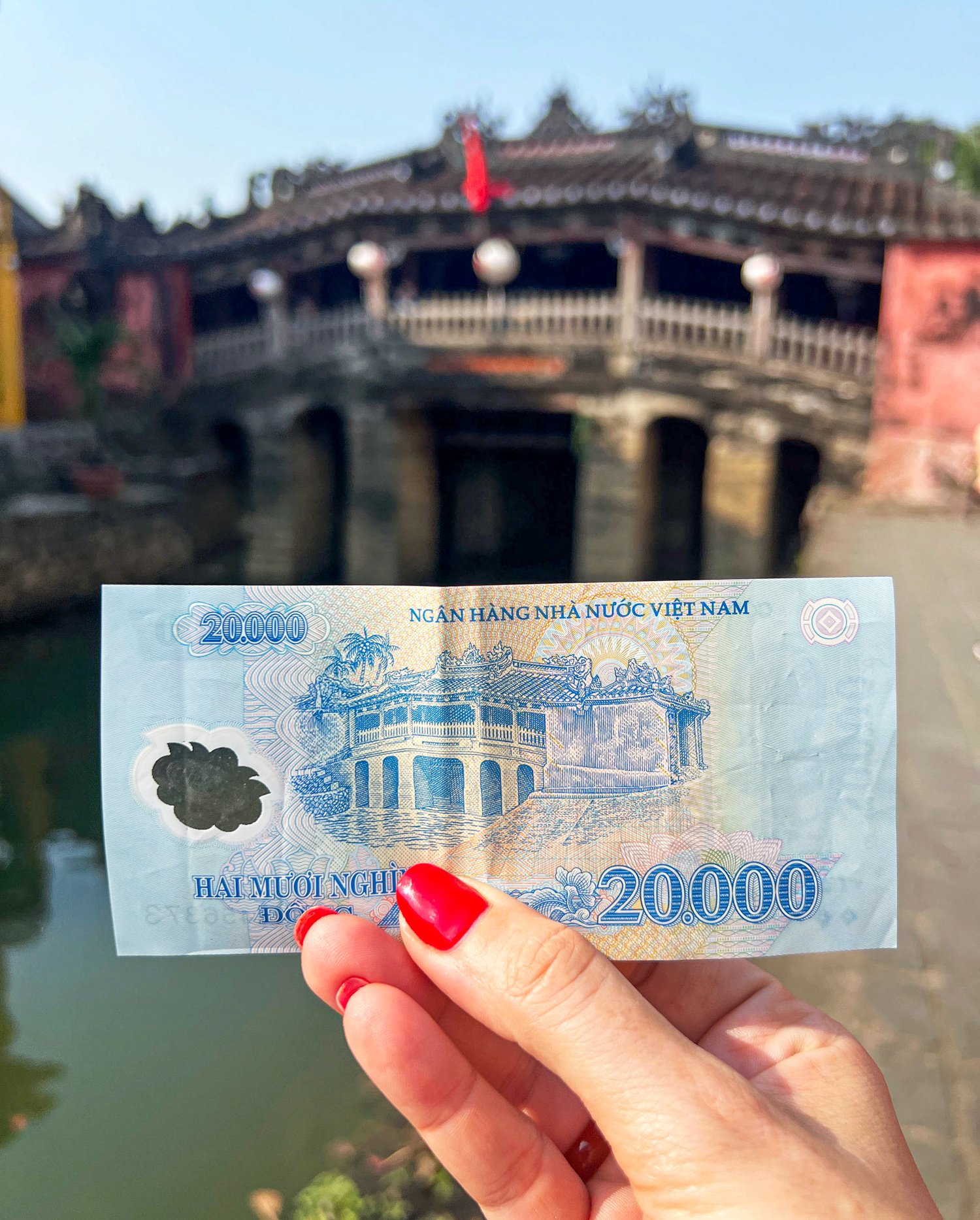 Crossing the Japanese Covered Bridge is one of the best things to do in Hoi An, Vietnam