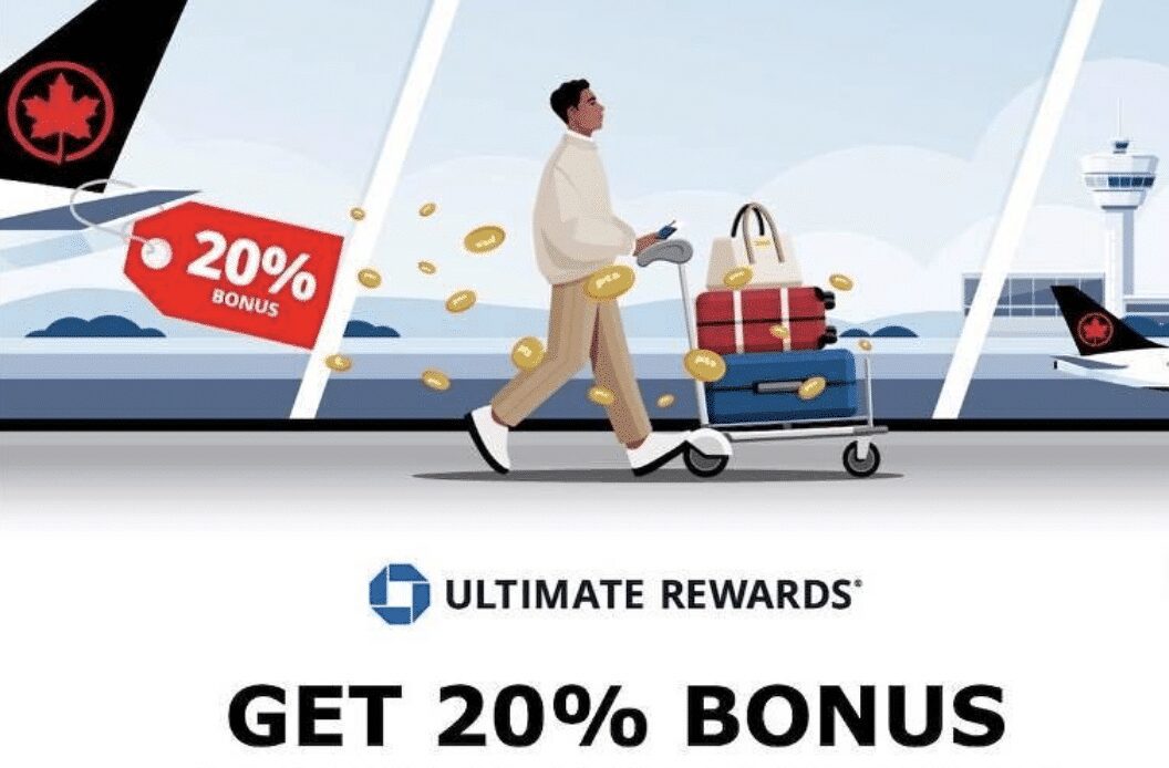 20% Transfer Bonus from Chase Ultimate Rewards to Aeroplan