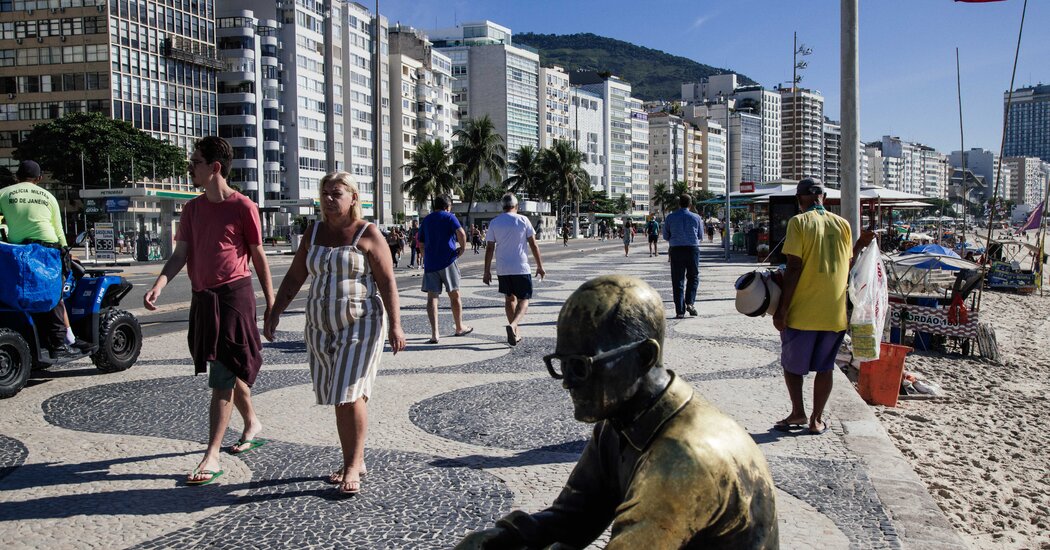 A Walk in Rio de Janeiro: Along Fabled Beaches
