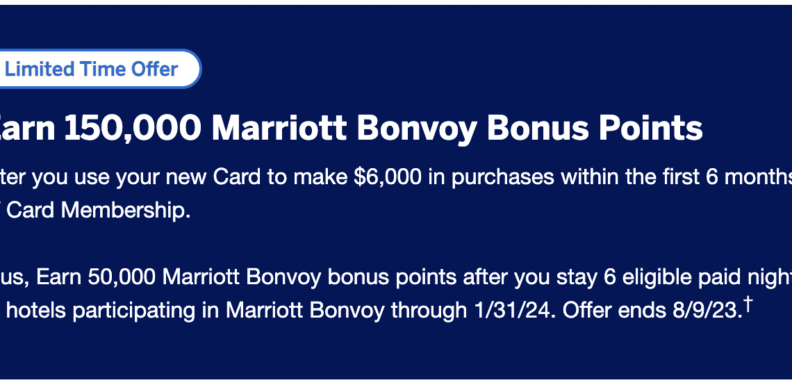 Amex US Bonvoy Cards: Offers for Up to 200,000 Points!