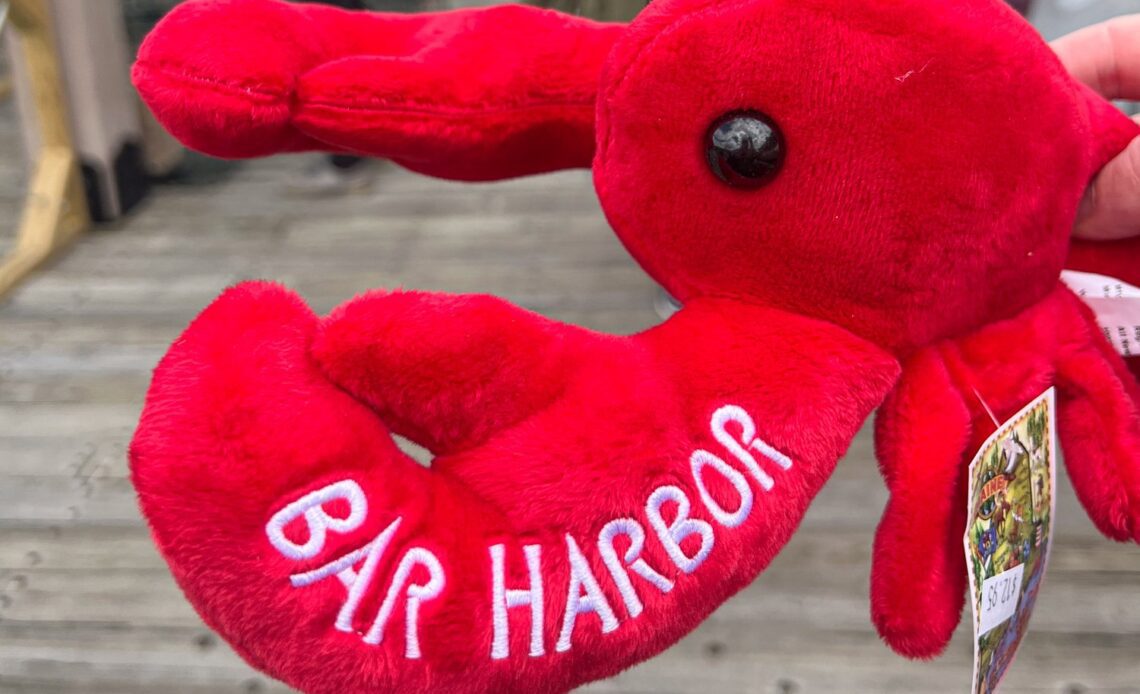 Bar Harbor souvenir lobster