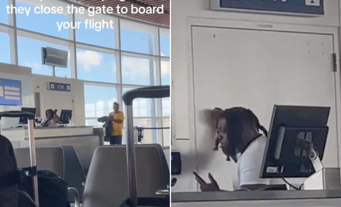 Late passenger commandeers airport PA system to demand they open the ‘mother****ing gate’