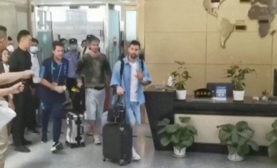 Lionel Messi stopped at Beijing airport over passport mix-up
