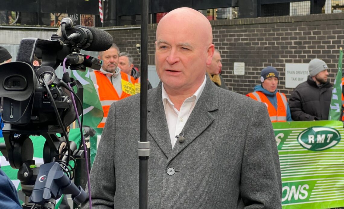 Mick Lynch says more rail strikes ‘fairly certain’ with talks deadlocked after a year