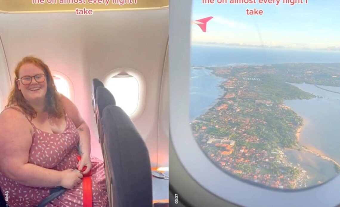 Plus-size travel blogger shares how she secures two seats for the price of one on ‘almost every’ flight