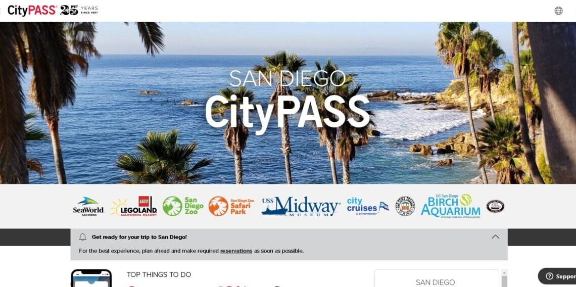 San Diego CityPASS Homepage