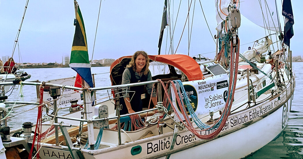 Talking With Kirsten Neuschäfer, the First Woman to Sail and Win the Golden Globe