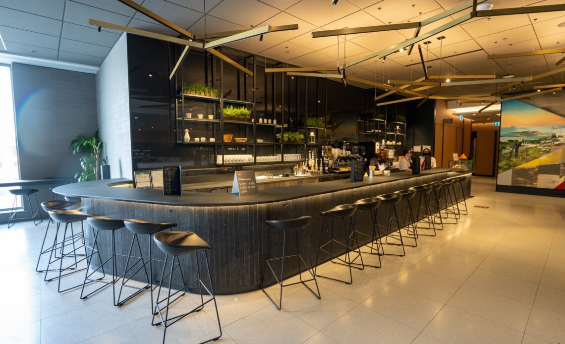 The New Aspire Air Canada Café at Toronto Billy Bishop Airport