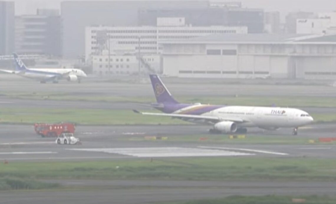 Two passenger planes make accidental contact in Japan