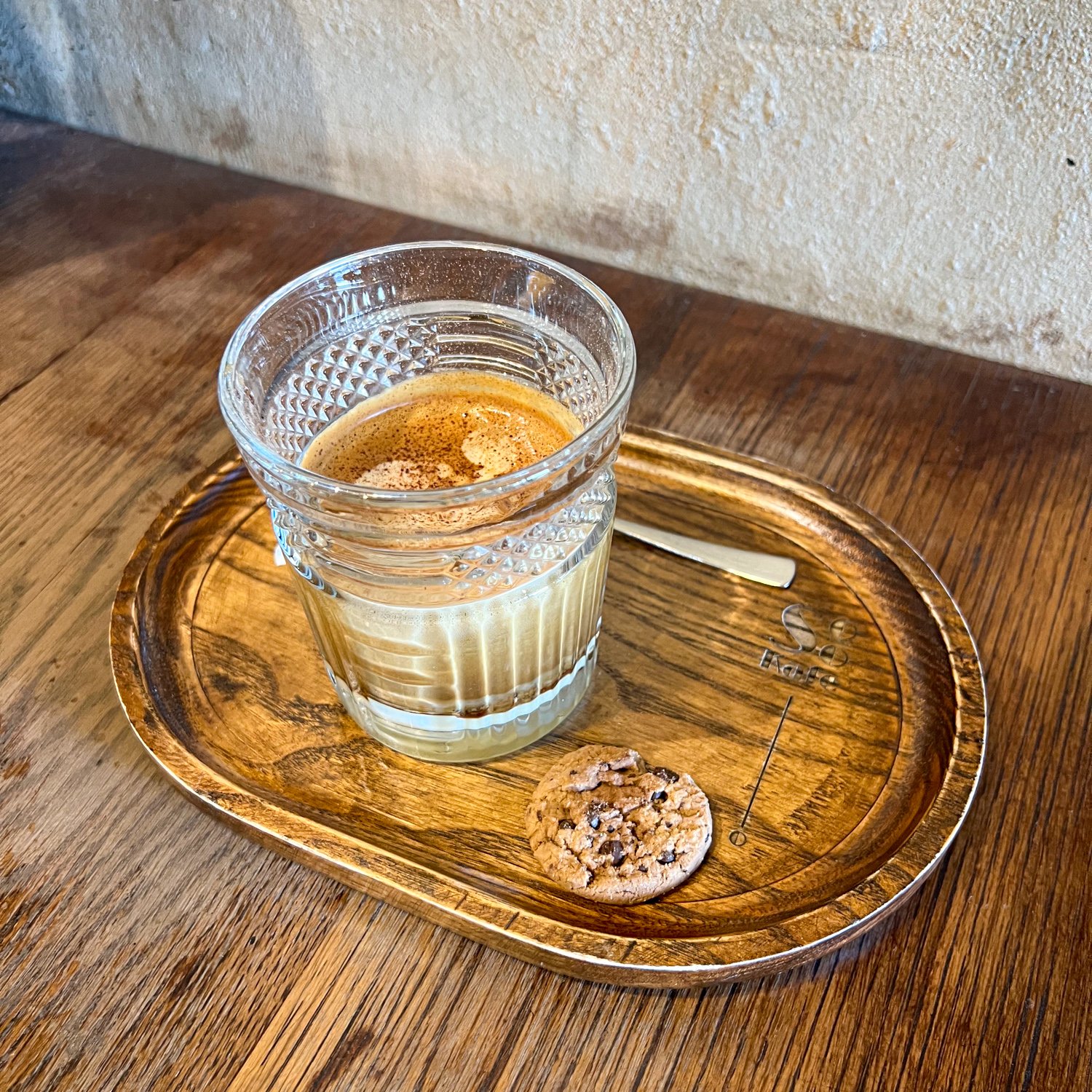 Vietnamese egg coffee (photo by Dave Lee)