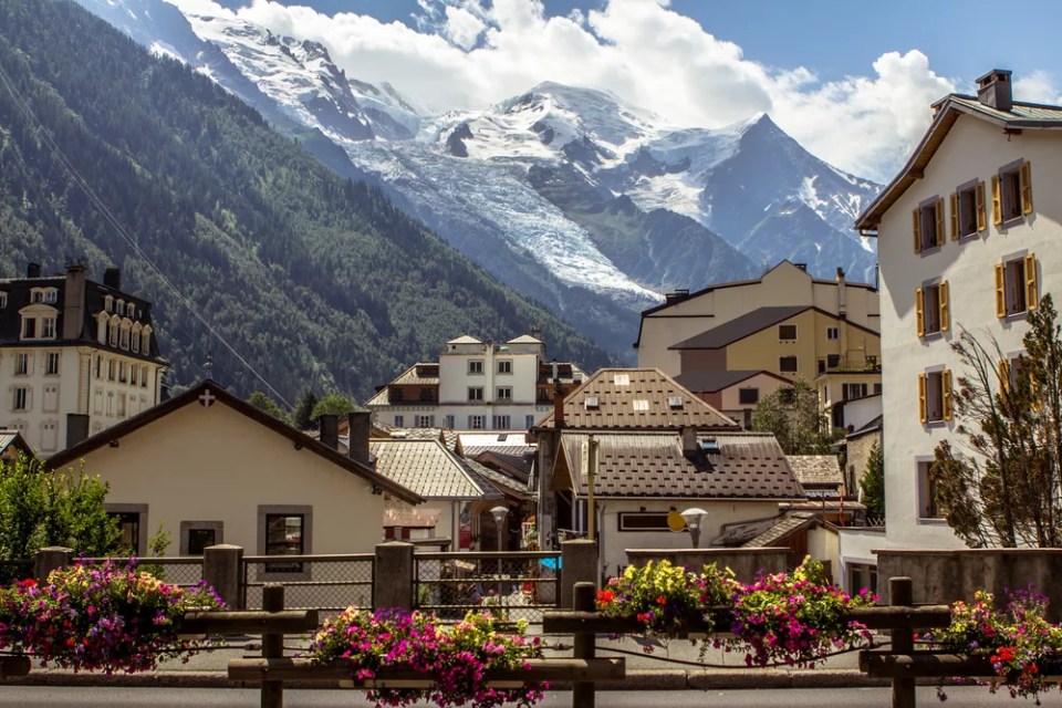 Mont Blanc Glacier