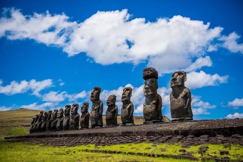 Moai Statues, Chile