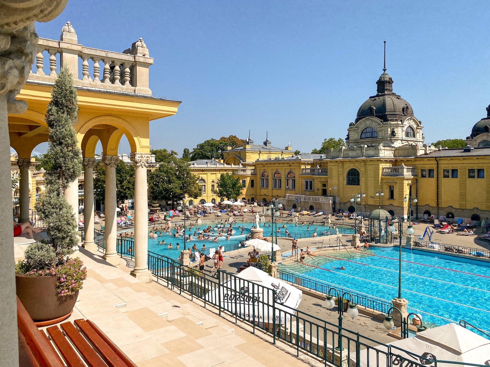 The Szechenyi Baths in Budapest (photo: Linda Gerbec)