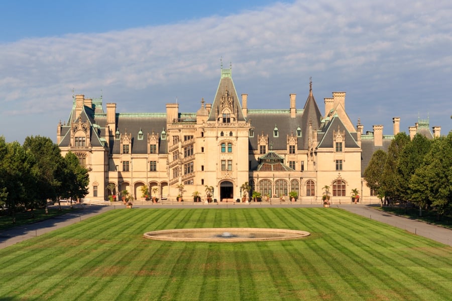 The Biltmore Estate is one of the top things to see in Asheville NC