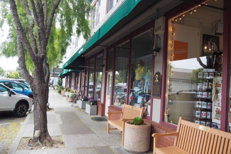 Shop on Main Street in Half Moon Bay