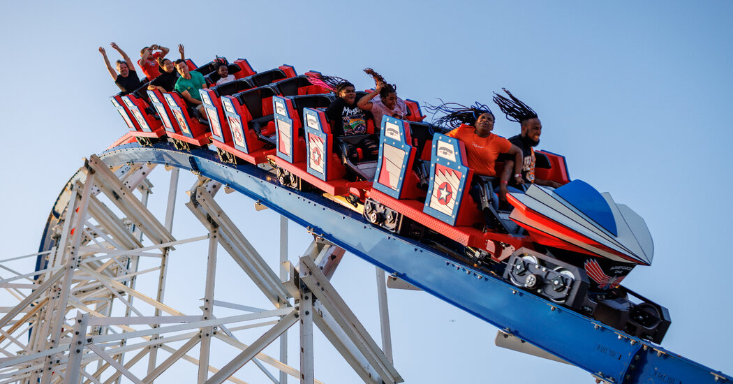 A Wild New Roller Coaster Opens in Georgia