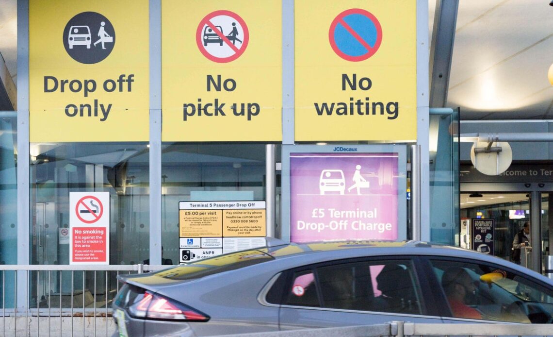 Drop-off fees raised at more than a third of airports, RAC warns passengers