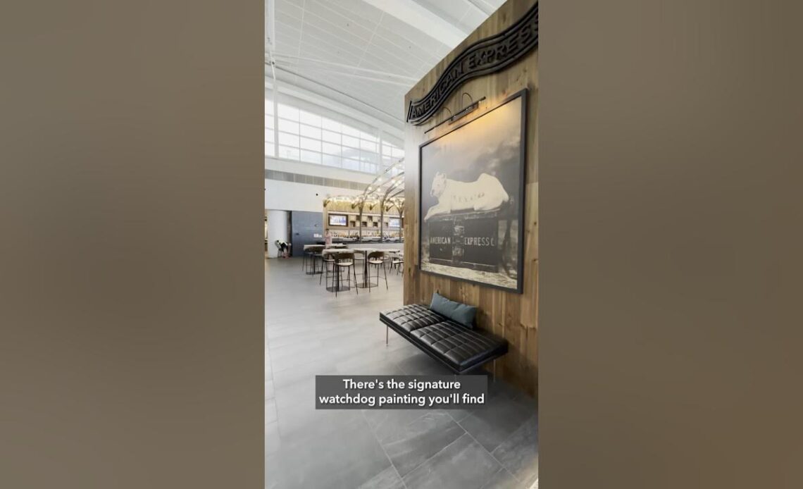 Presenting the Amex Centurion Lounge at Seattle-Tacoma International Airport! #shorts