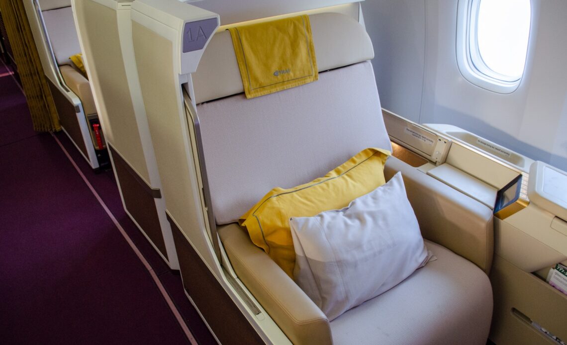 Review: Thai Airways First Class Bangkok to Tokyo