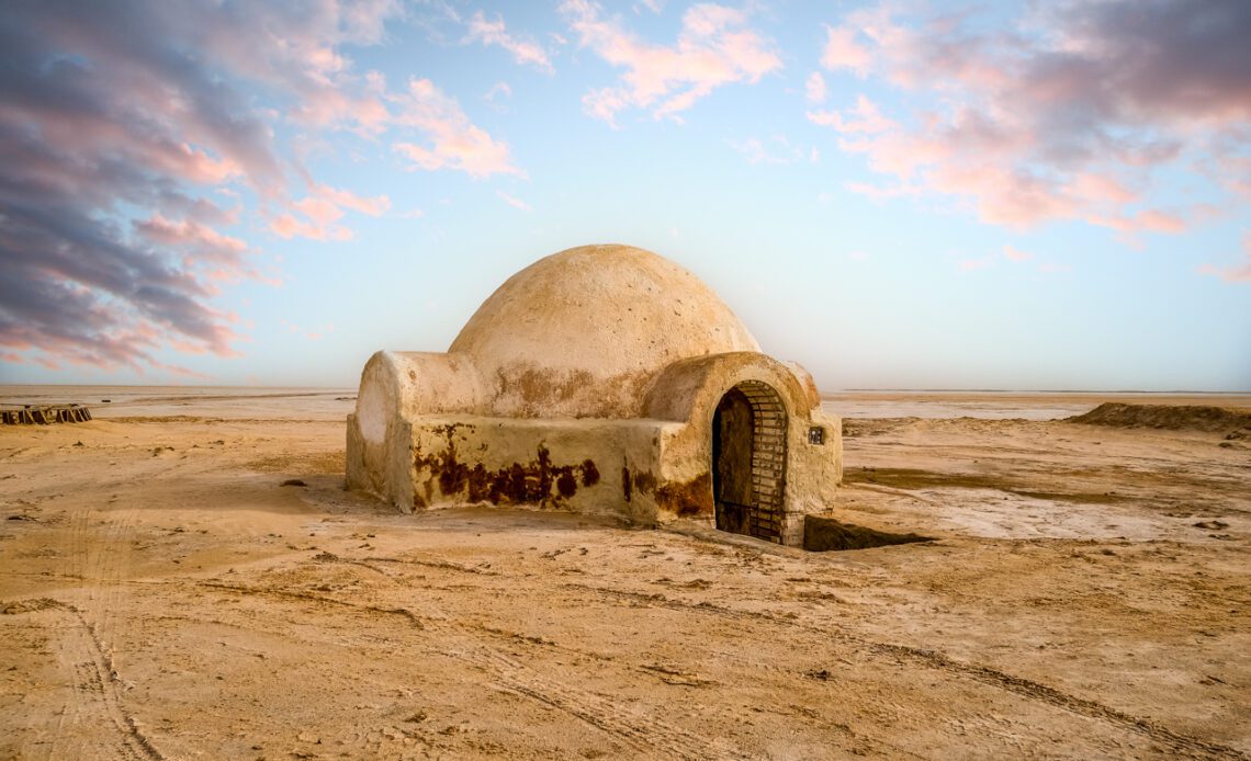 The Lars homestead is one of the Star Wars film locations in Tunisia