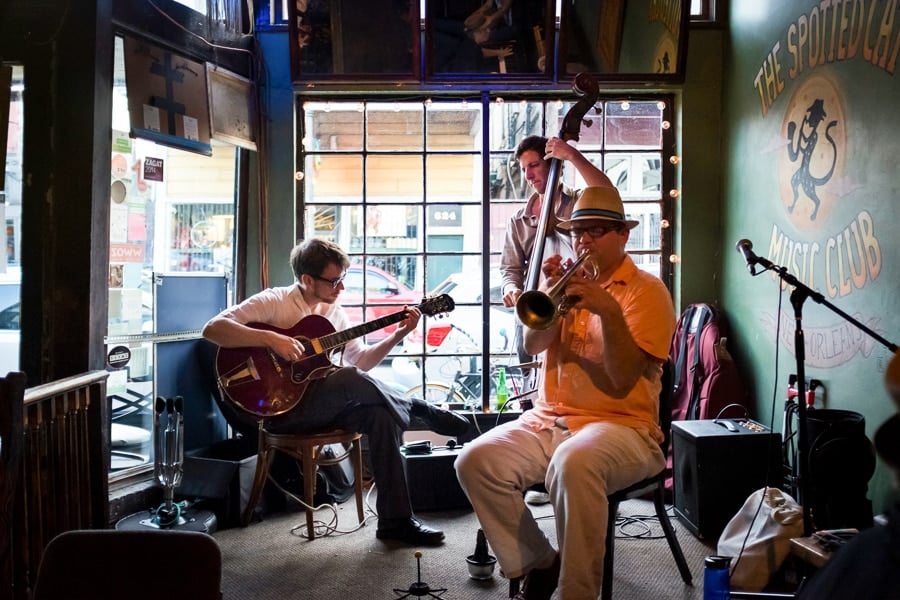 The best New Orleans bars usually feature live music