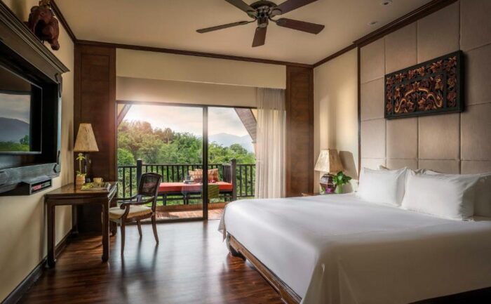 Anantara Golden Triangle Elephant Camp & Resort rooms