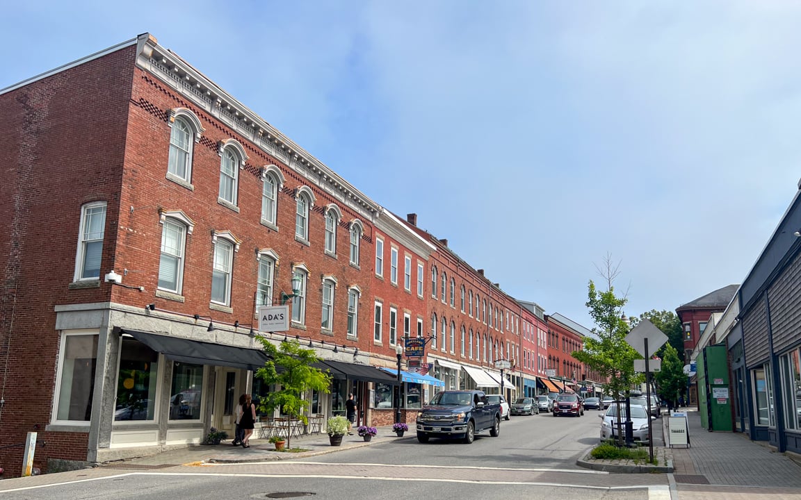 Rockland brick buildings