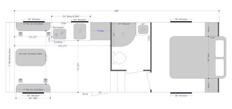 Dune Sport Custom Toy Haulers Floorplan