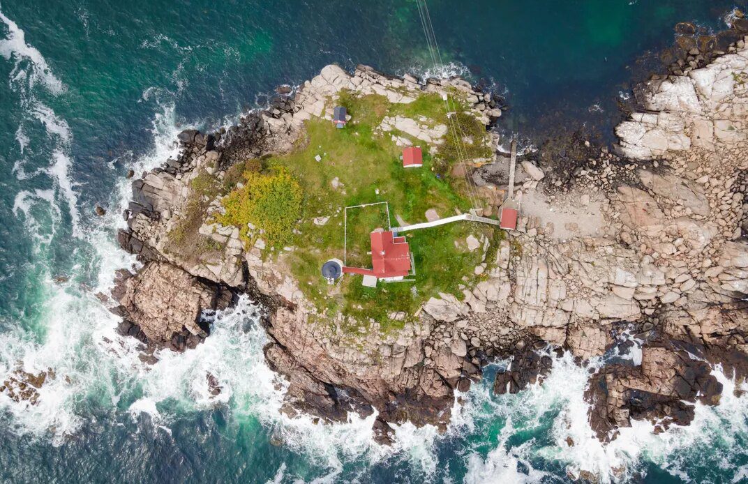 2 - The Nubble Light, built in 1879, is still in use, aiding the U.S. Coast Guard when needed. It’s nicknamed “nubble” in reference to the small “nub” of land on which it sits.