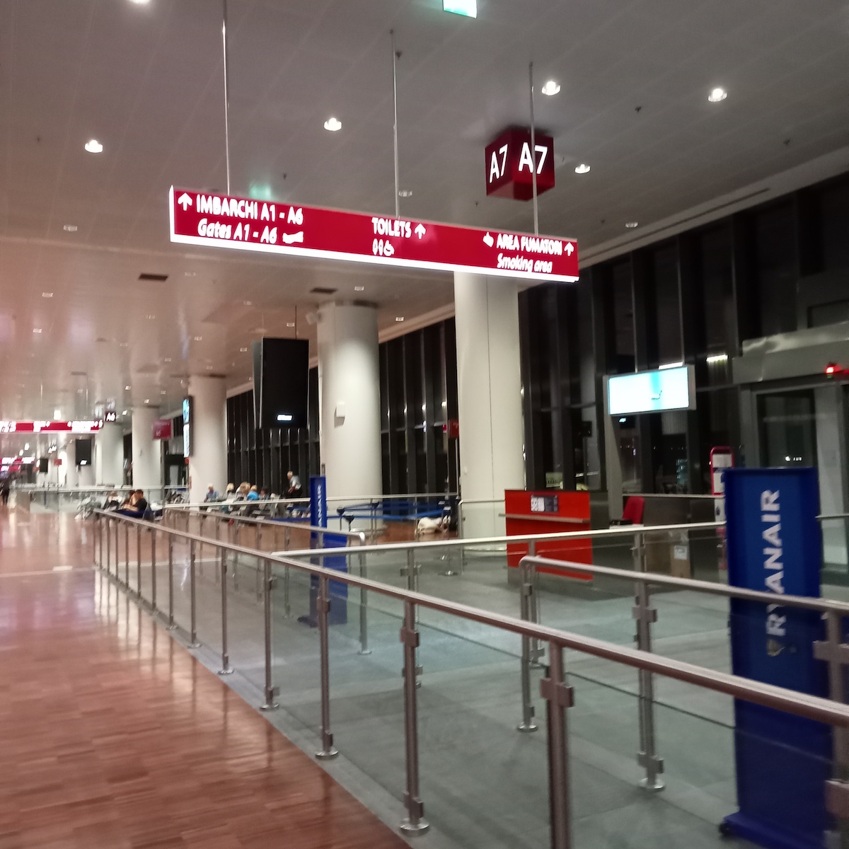 Bergamo Airport Boarding Gate