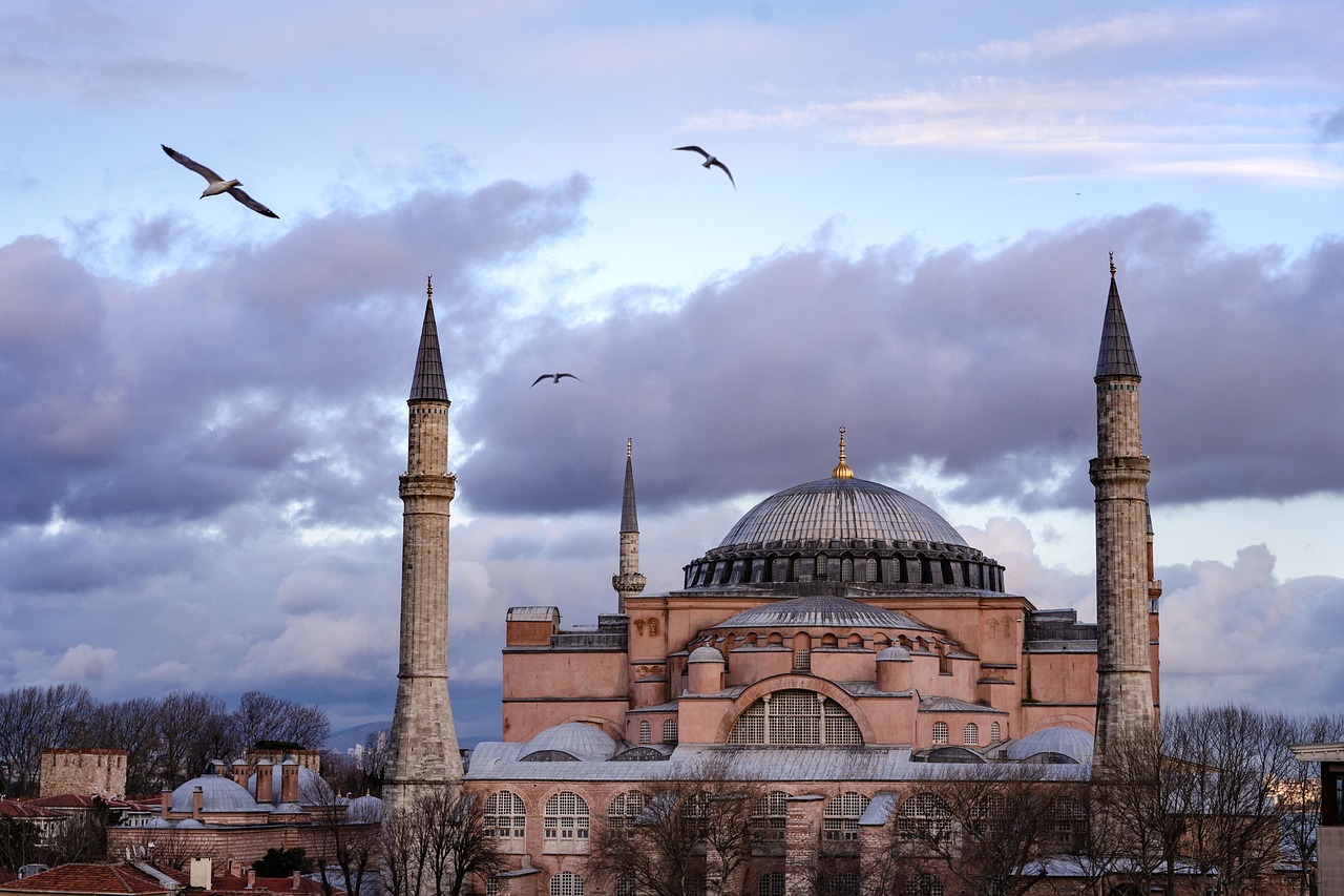 Hagia Sophia in Istanbul is one of the top landmarks in Turkey to see