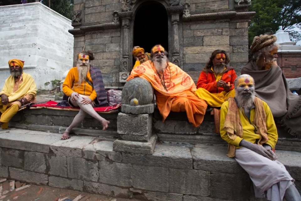 In Hinduism, sadhu, or shadhu is a common term for a mystic, an ascetic, practitioner of yoga and wandering monks.