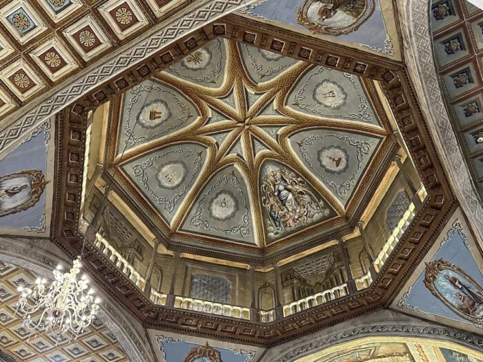 The Beautiful Dome of Dauis Church in Bohol