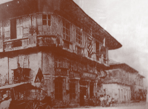 Old photo of Luz Katigbak House