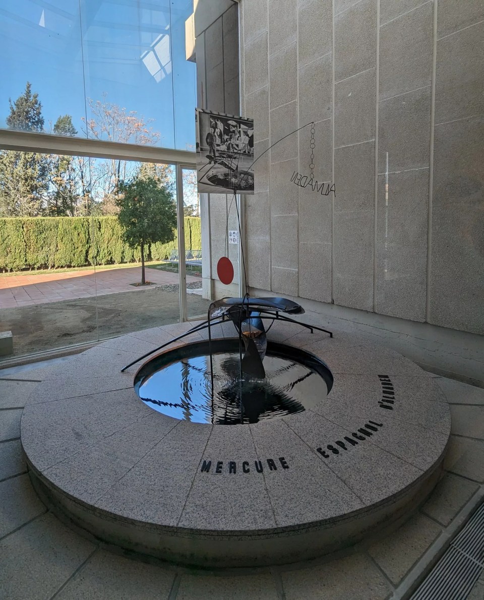 Calder's Mercury Fountain