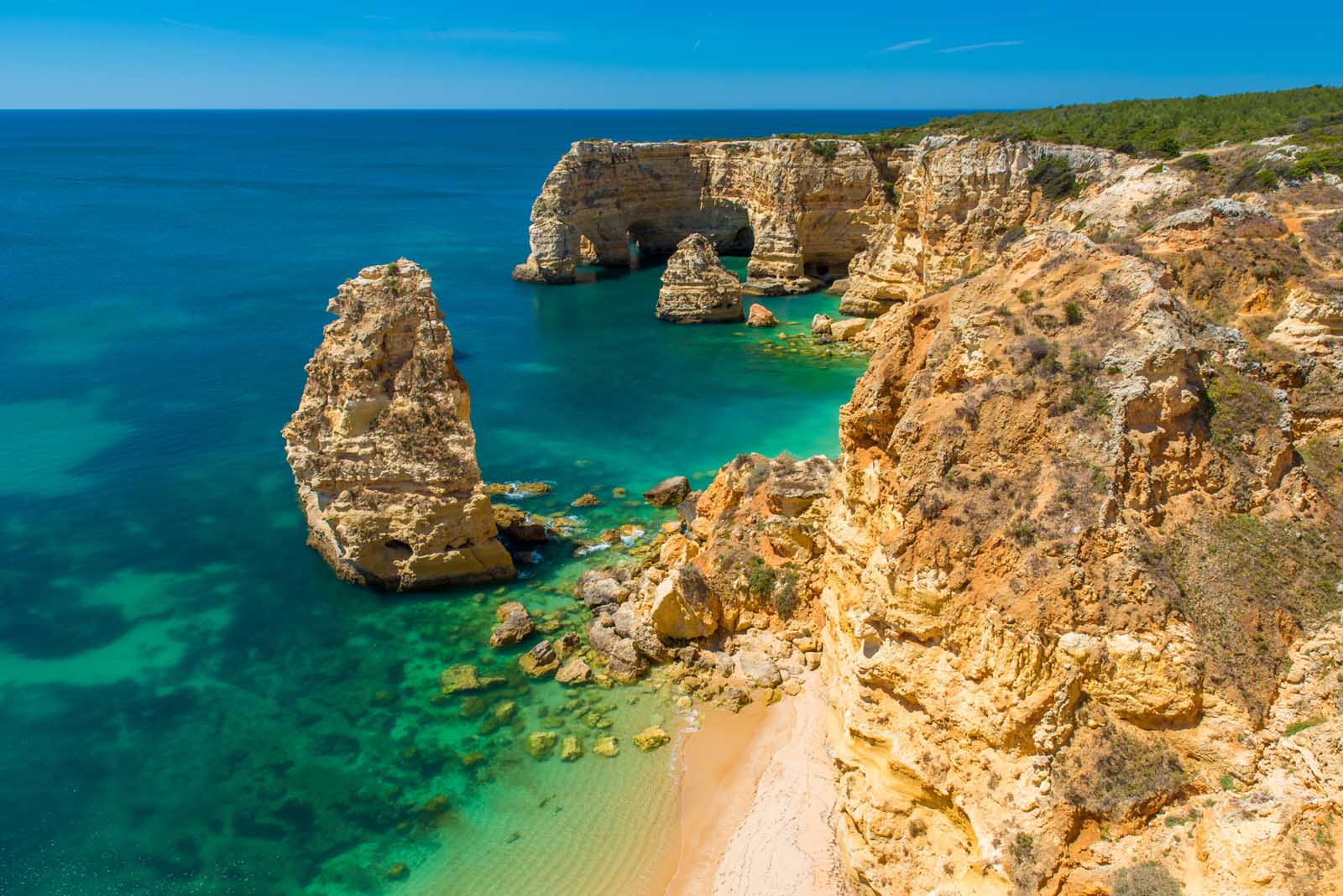 Best Beaches in Portugal Praia da Marinha 