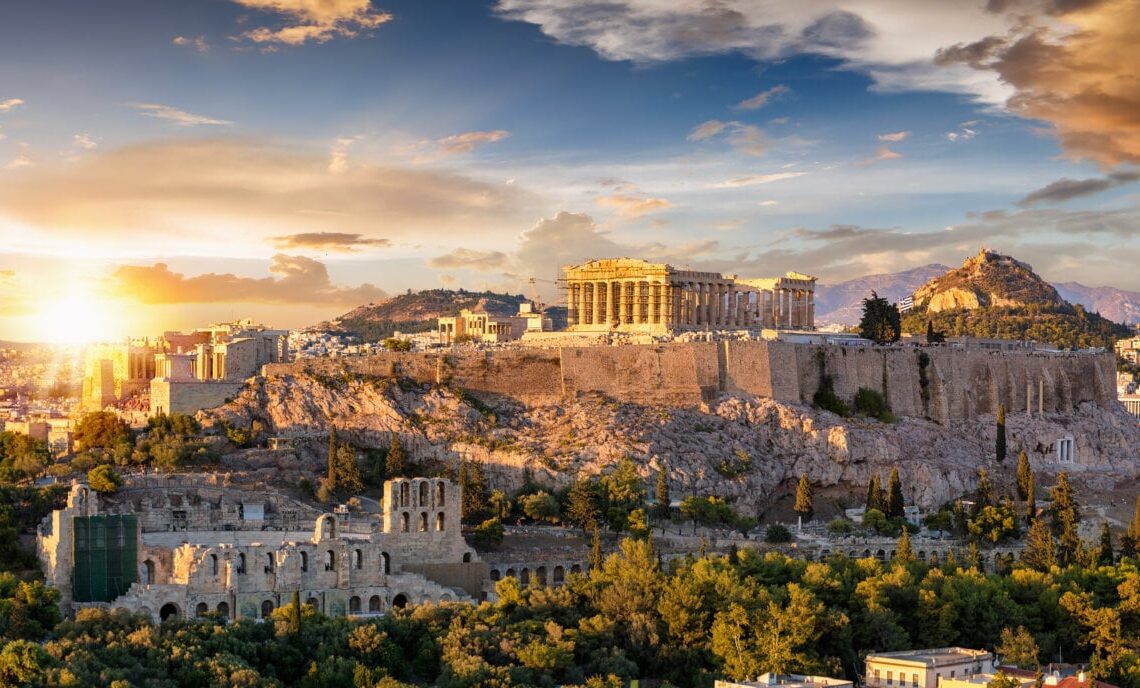 Athens Acropolis in Greece