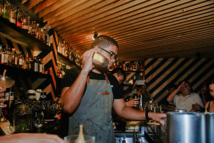 Cedric Mendoza, managing partner of Pourhouse Hospitality and ReCraft and former bartender at Manhattan Bar