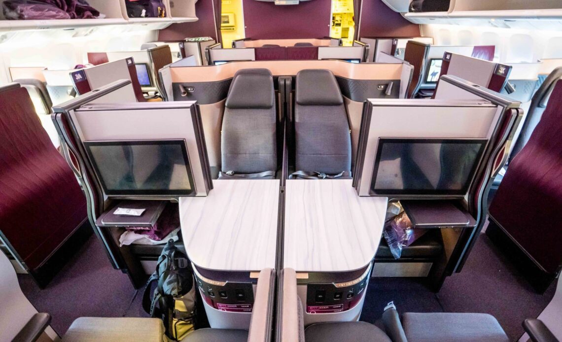 How to Book the Qatar Airways Qsuites Quad with Points