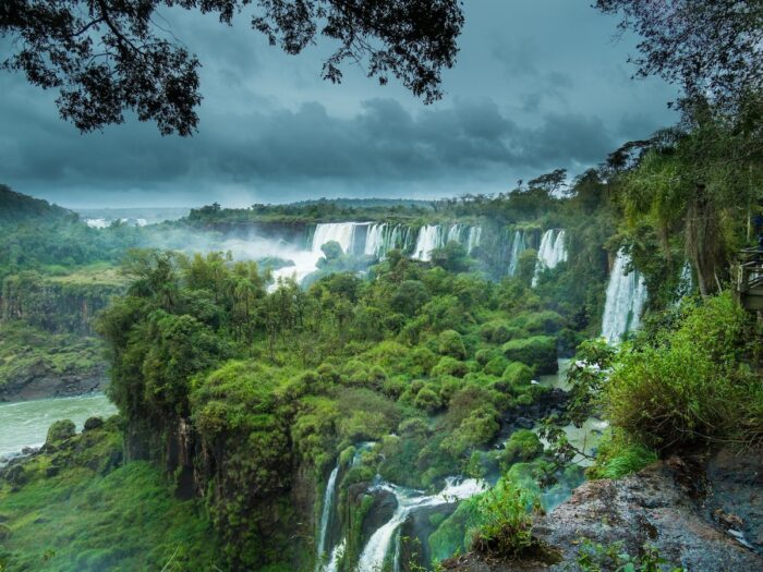 Iguazu Falls by Gabor Sz via Unsplash