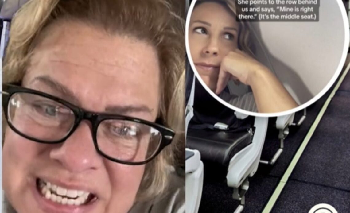 Mother puts a new spin on plane seat swapping debate