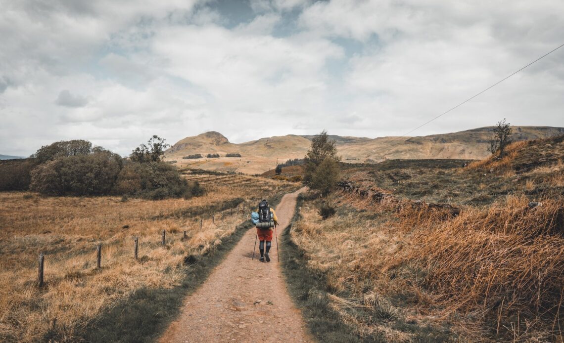 Walking West Highland Way (photo: Krisjanis Mezulis)