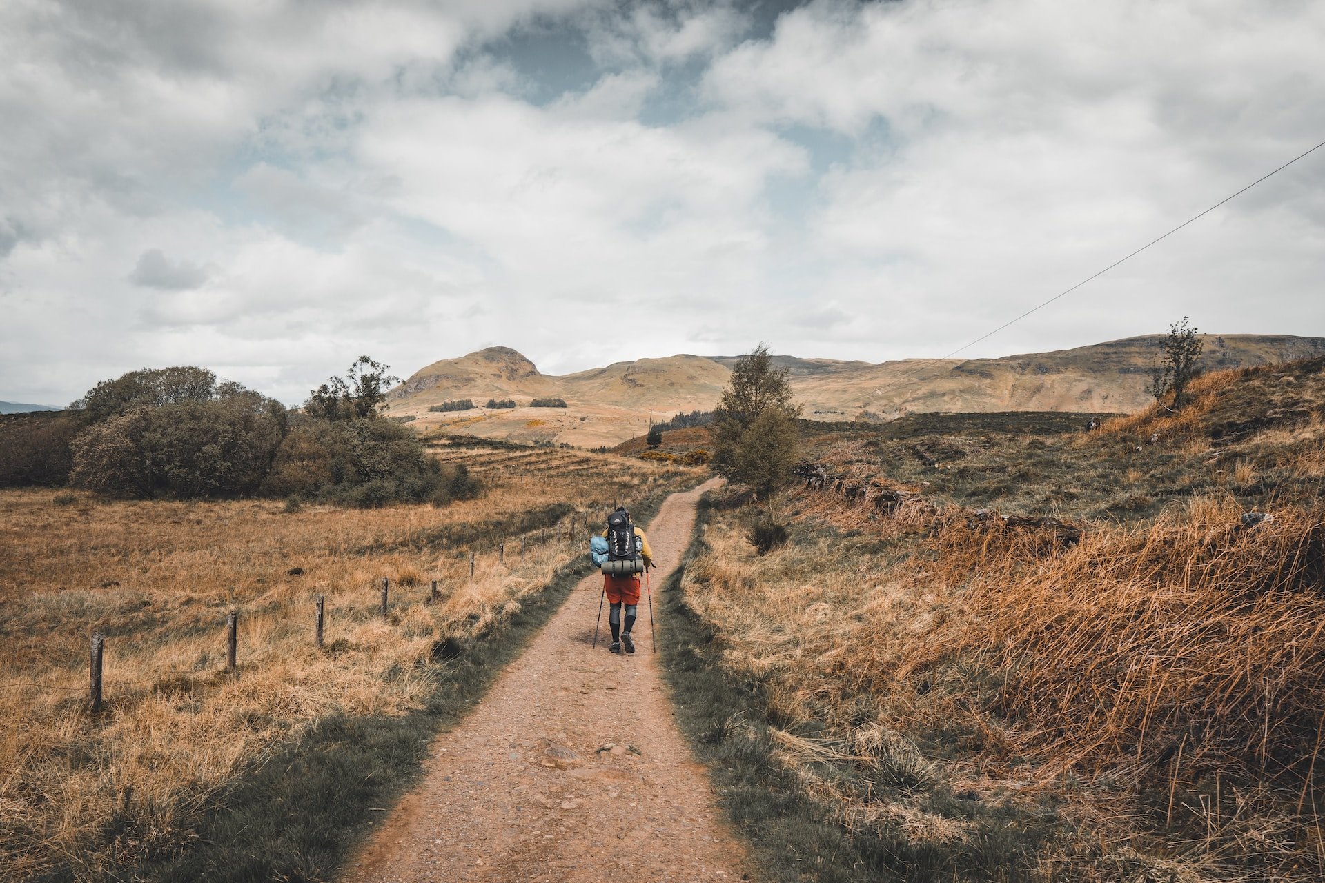 Walking West Highland Way (photo: Krisjanis Mezulis)