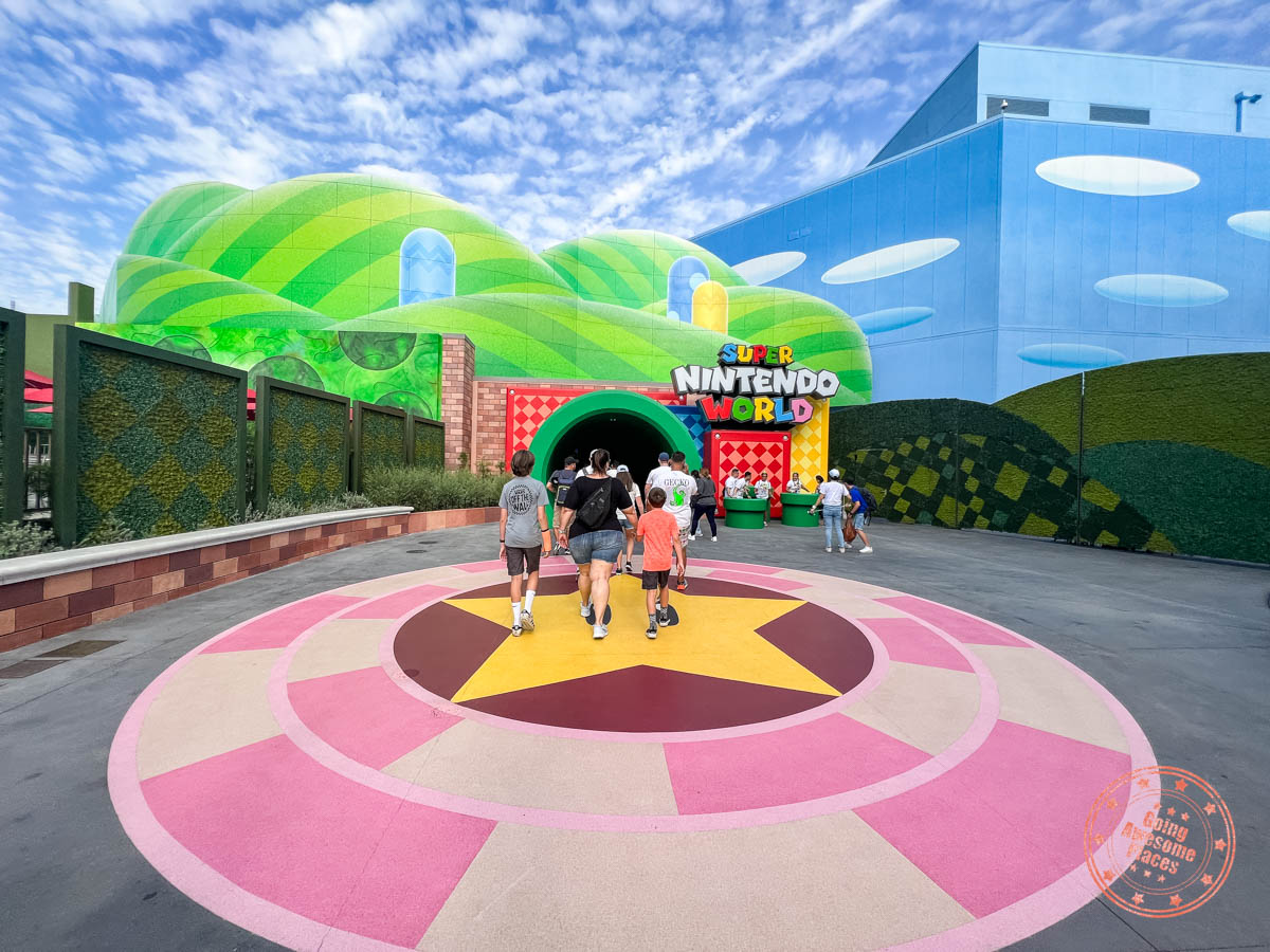 main entrance for super nintendo world hollywood guide