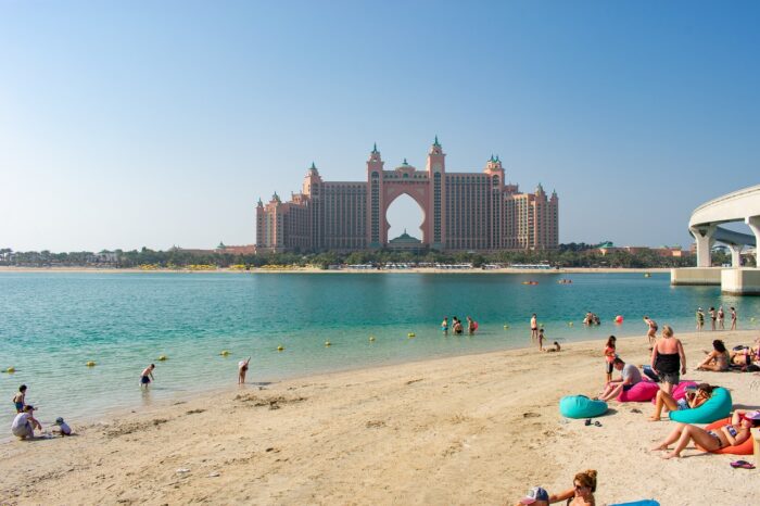 Beach in Dubai